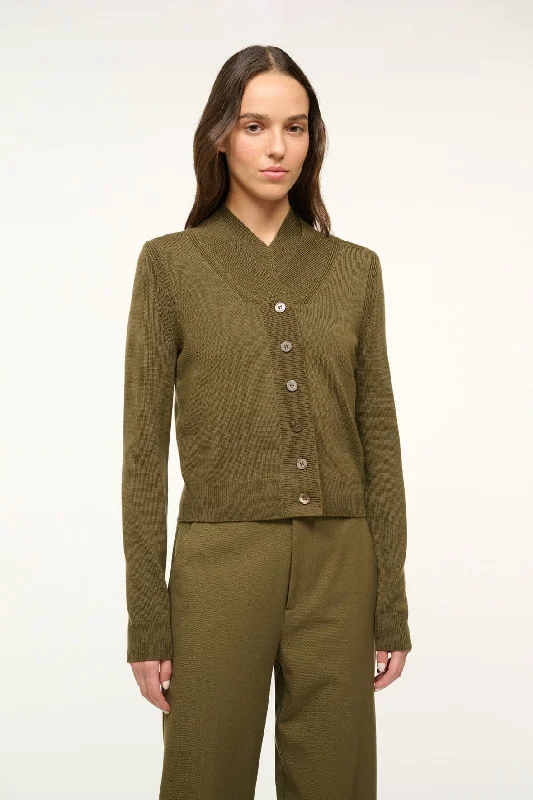 BAXTER CARDIGAN | SERGEANT GREEN