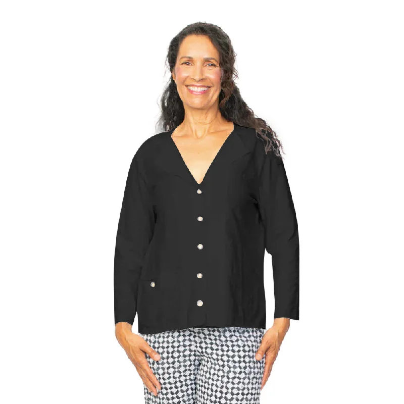 Habitat Peruvian Cotton Pebble Roll Edge Cardigan - 27545