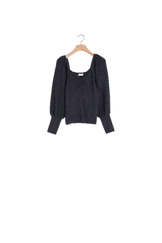 Pull Gris Foncé