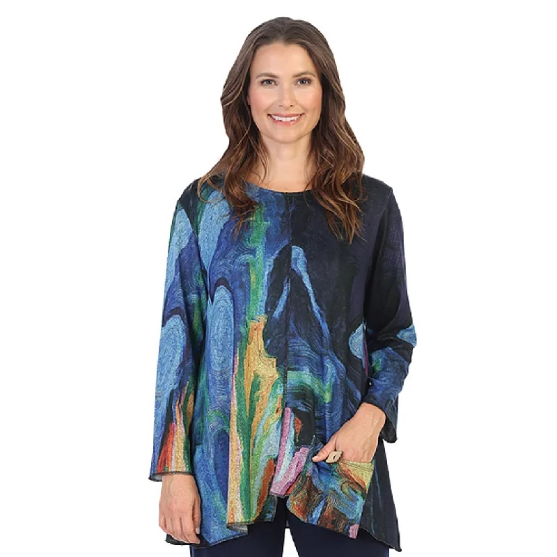 Jess & Jane “Layla” Brushed Knit Tunic Top - FB2-1449