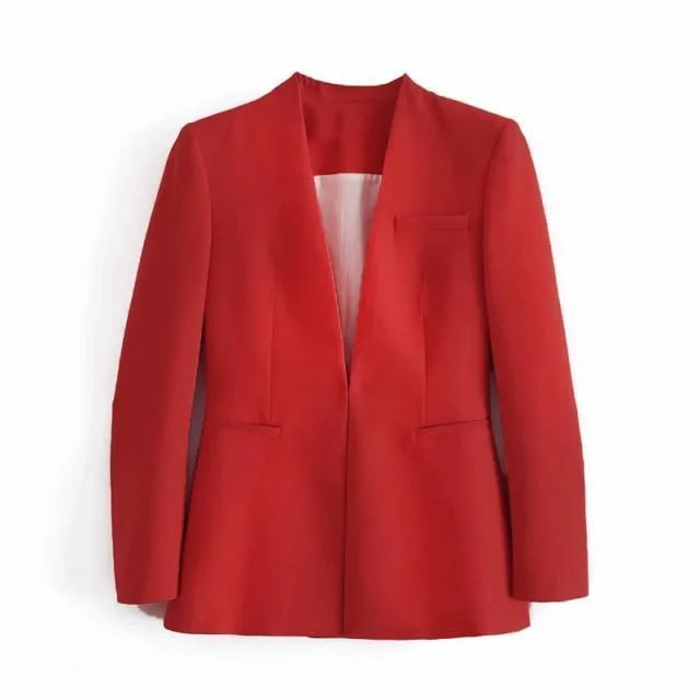 The Imagination Formal Blazer Women - Casual - Plain-Solid