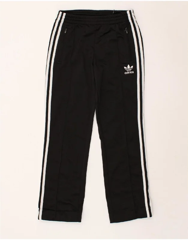 ADIDAS Womens Tracksuit Trousers EU 34 XS Black Polyester