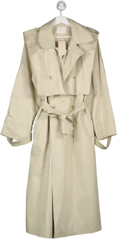 Aeryne Beige Max Trench Coat UK XL