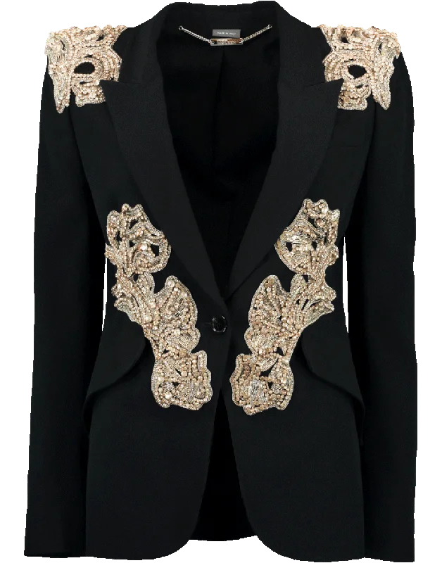 Beaded Cocktail Blazer