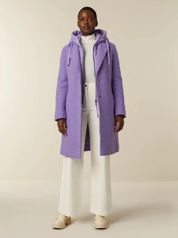 Beaumont Purple Tara Blazer Coat