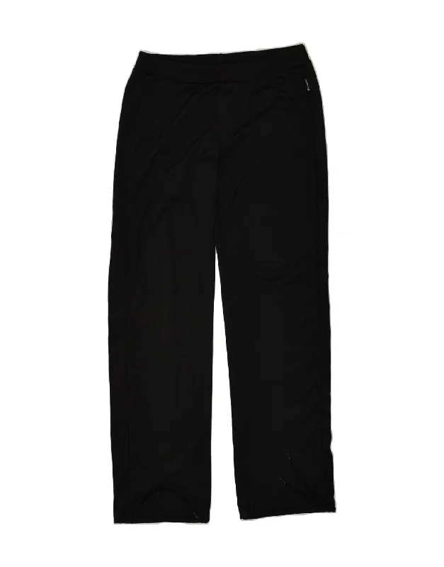 CHAMPION Womens Tracksuit Trousers UK 14 Large Black Polyester