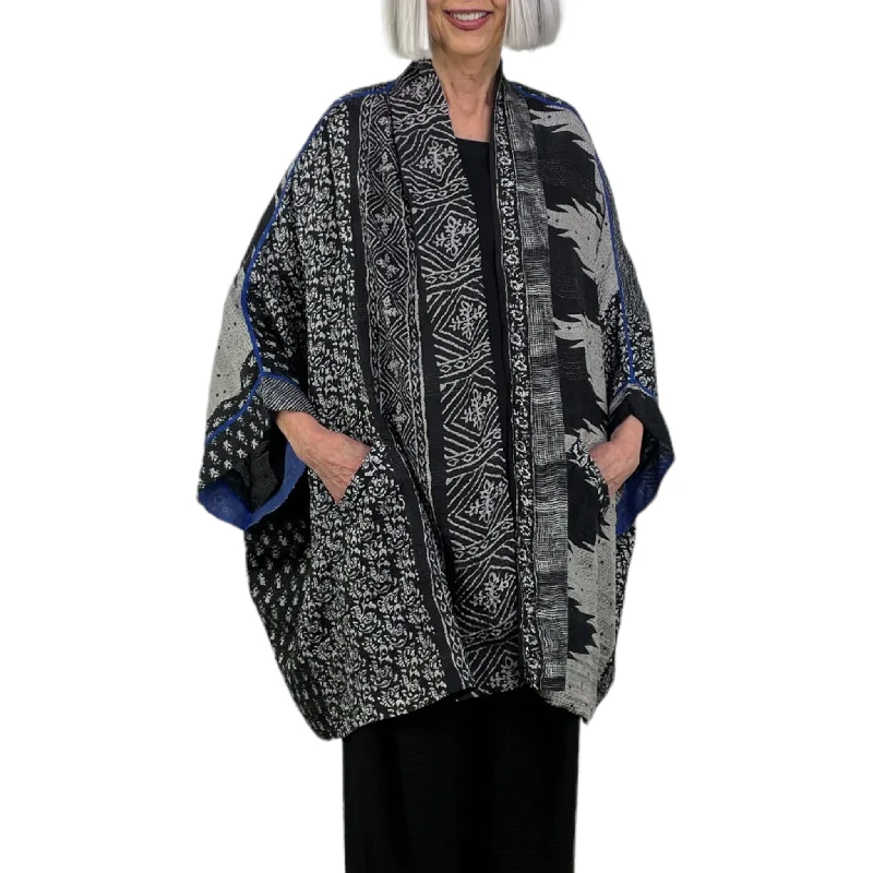 DOUBLE COLLAR PONCHO