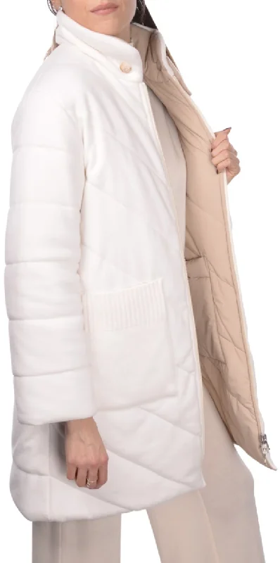 Cashmere Blend Reversible Coat