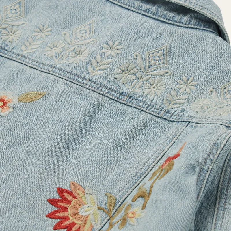 Embroidered Denim Jacket