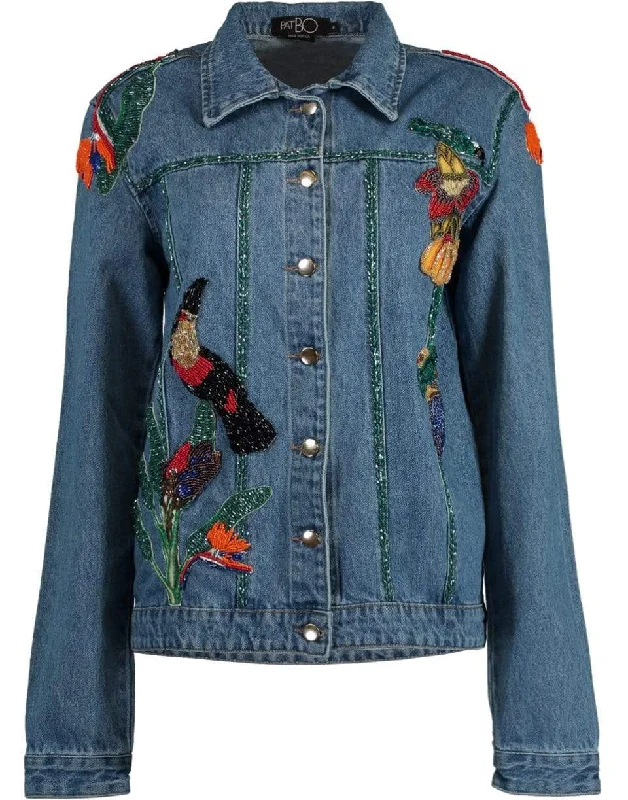 Embroidered Denim Jacket