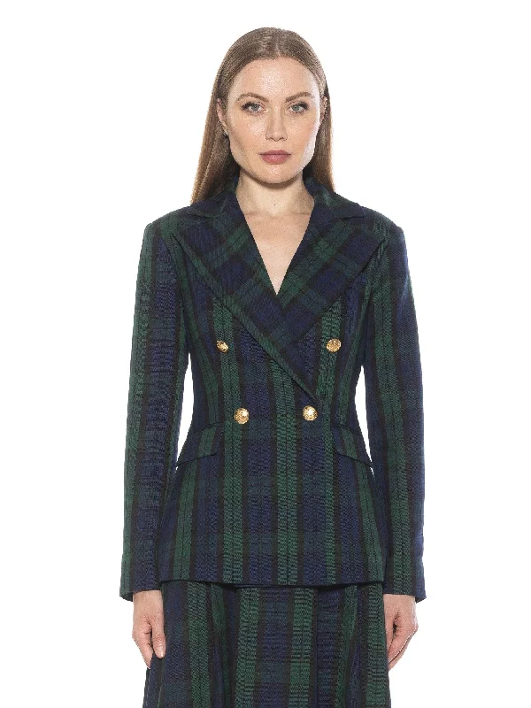 US 14 (L) / green plaid