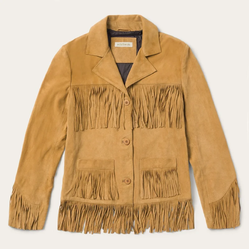 Fringe Suede Jacket