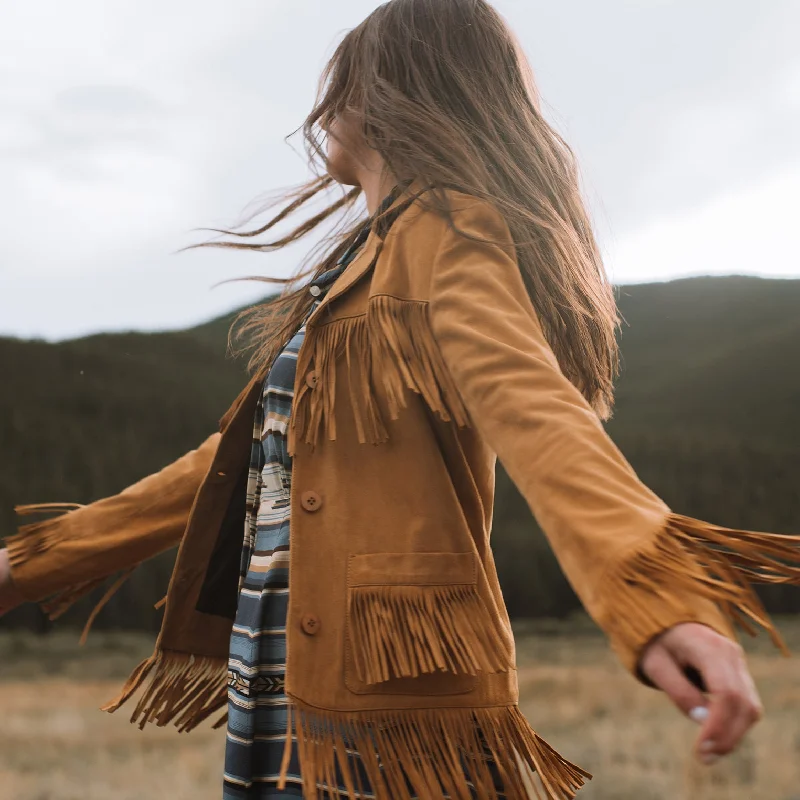 Fringe Suede Jacket