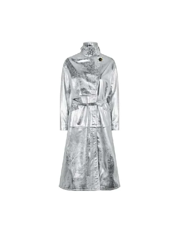 Miami Coat — Silver