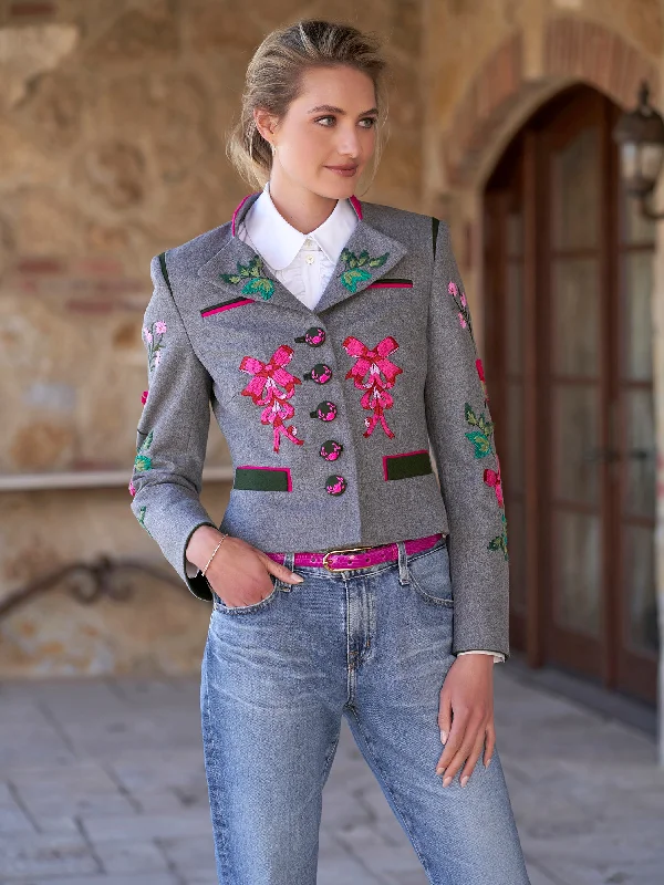 Mitzi Loden Embroidered Jacket