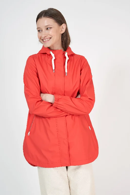 Waterproof Rain Coat Nuage - Cayenne