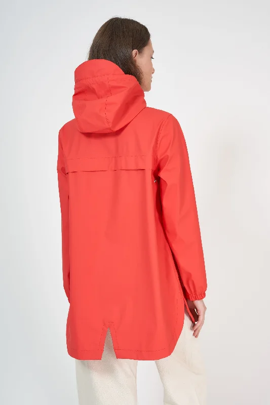 Waterproof Rain Coat Nuage - Cayenne