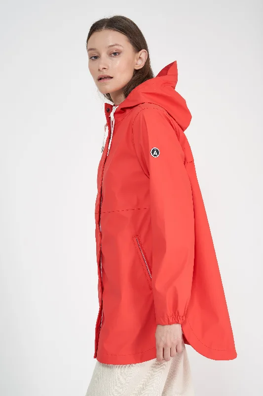 Waterproof Rain Coat Nuage - Cayenne