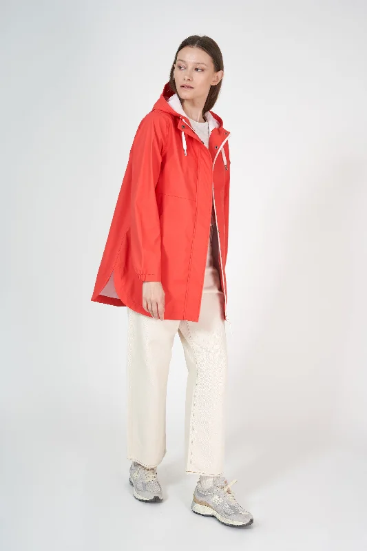 Waterproof Rain Coat Nuage - Cayenne