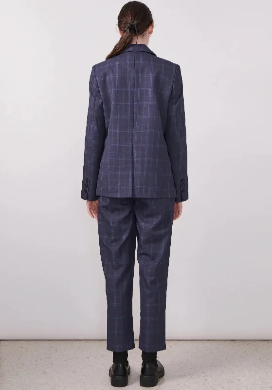 POL Dressage Pant - Navy Check