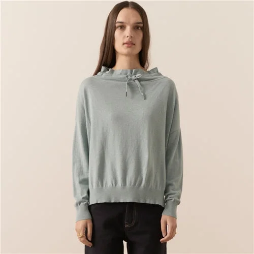 POL Nucleus Drawcord Knit -Mist