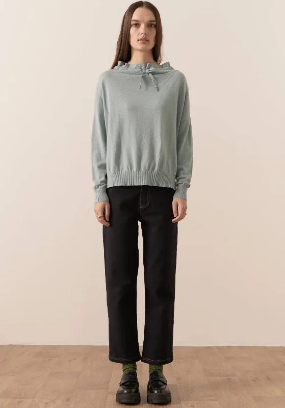 POL Nucleus Drawcord Knit -Mist