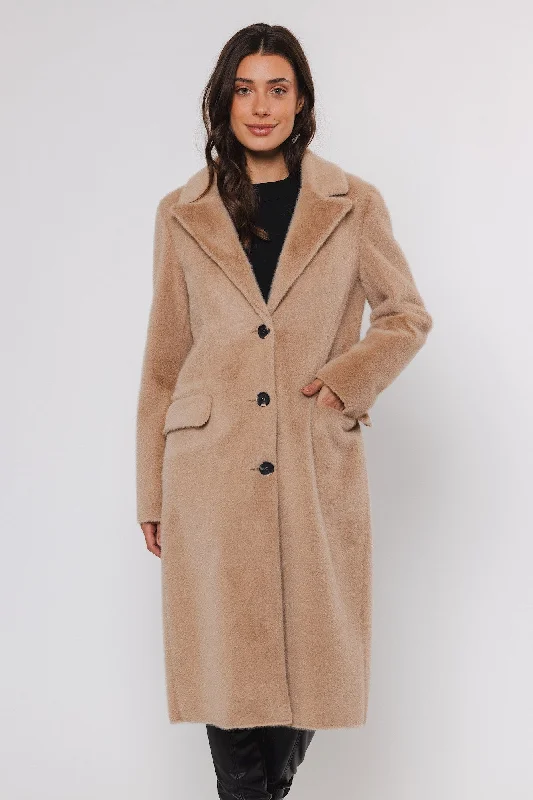 SAAMI LONG SINGLE BREASTED COAT