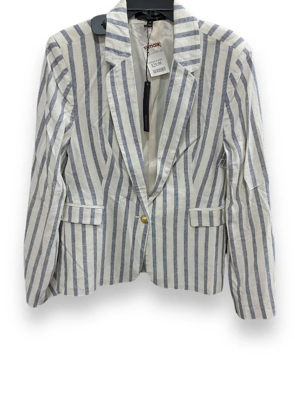 Striped Pattern Blazer Harve Bernard, Size 14