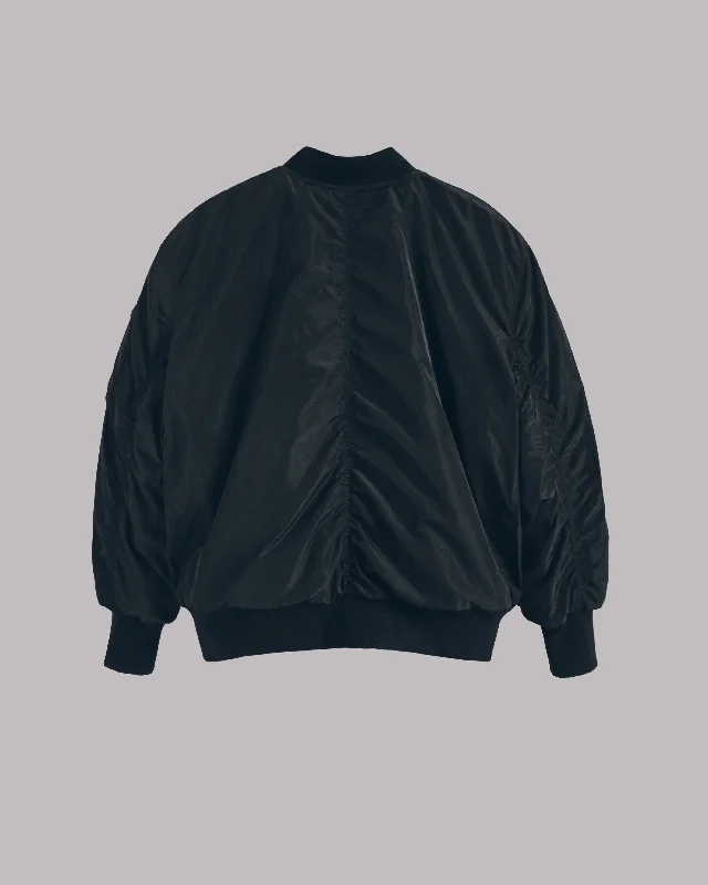 The Black Bomber Jacket