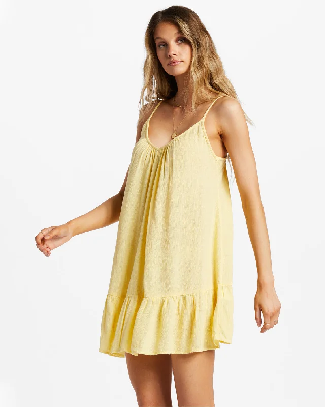 Beach Vibes Beach Cover-Up - Sunbeam