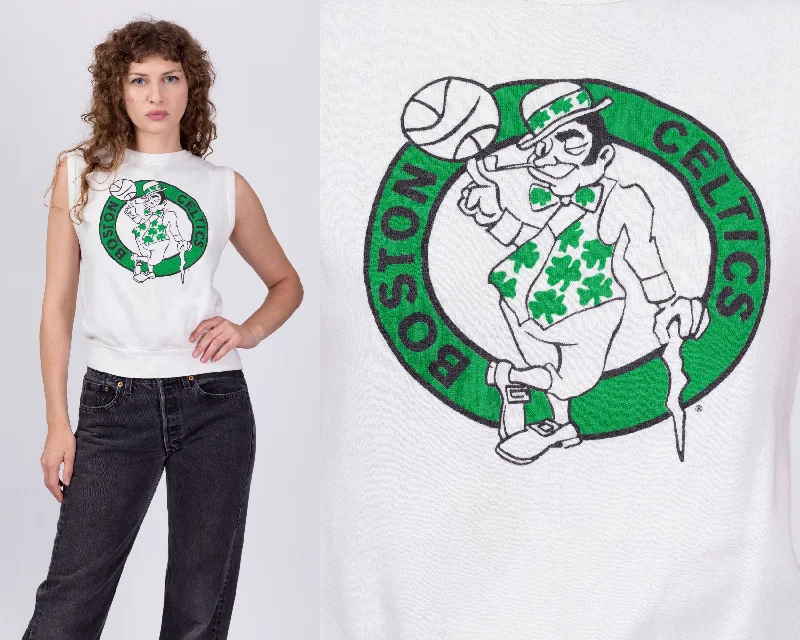 80s Boston Celtics Tank Top - Small