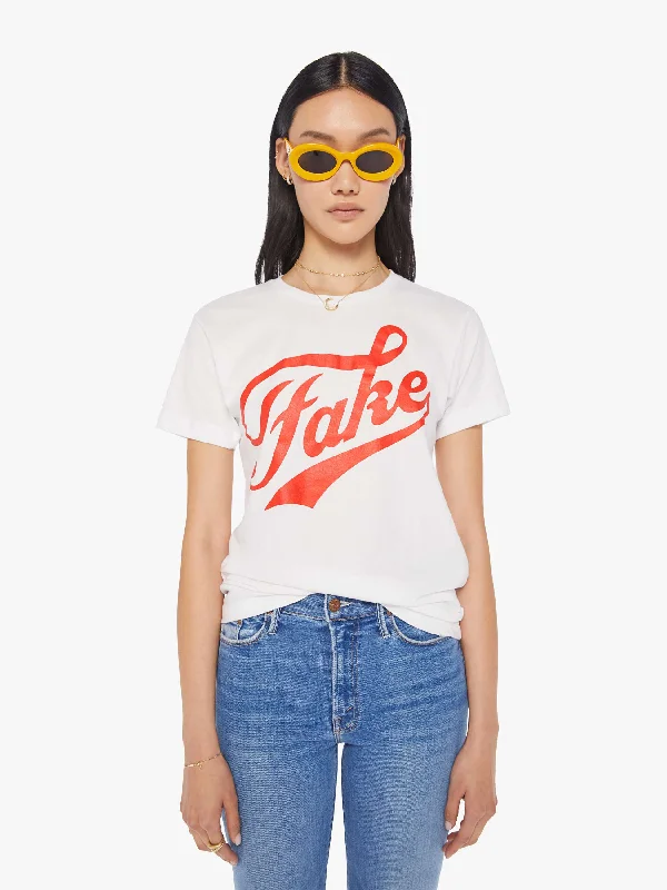 Cloney Fake Tee - White