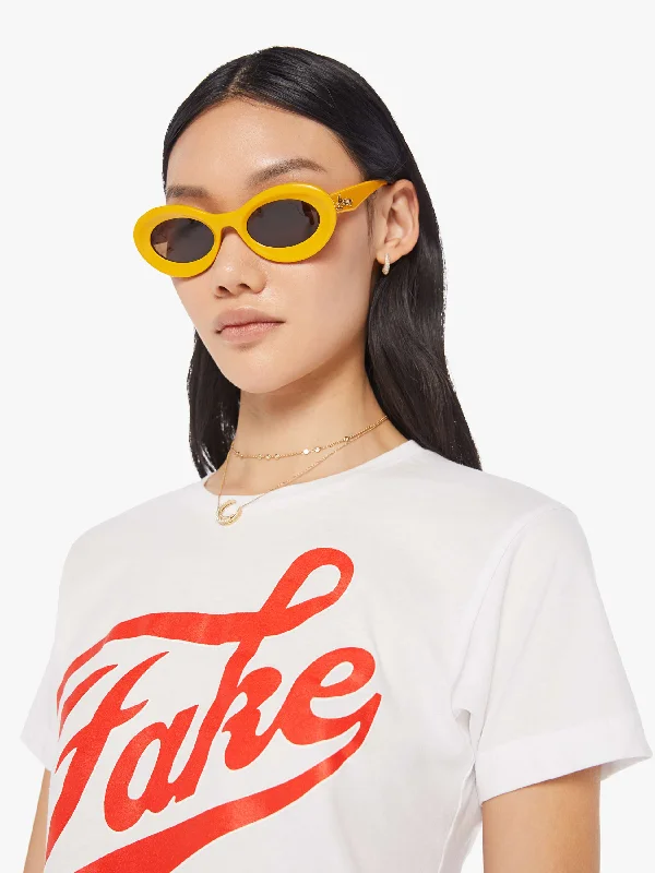 Cloney Fake Tee - White