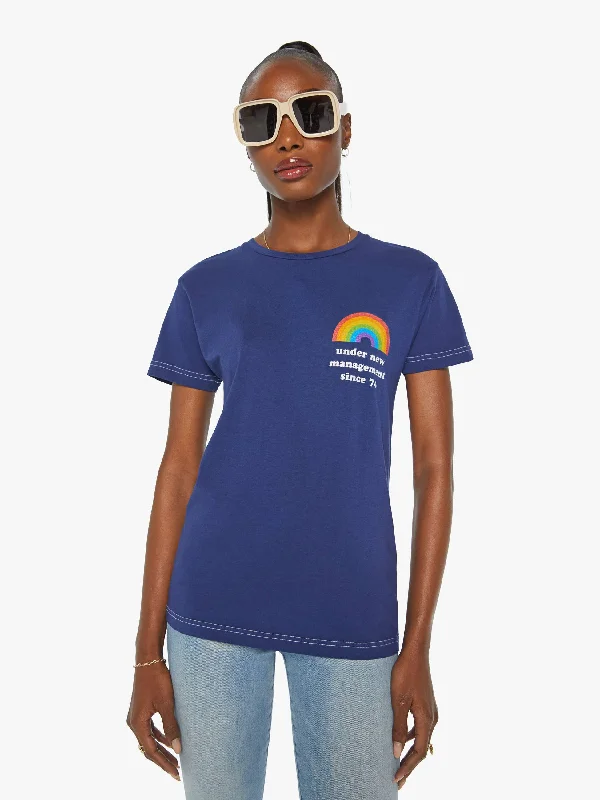 Cloney Rainbow Management Tee - Navy