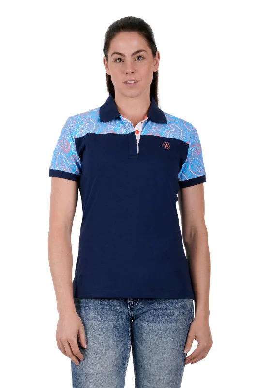 P3S2567695 Pure Western Women's Kelsey SS Polo