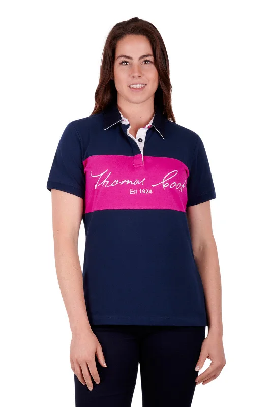 T3S2523089 Thomas Cook Women's Lacey SS Polo