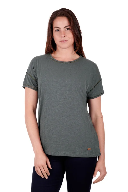 T3S2548054 Thomas Cook Women's Blake SS Tee Pine