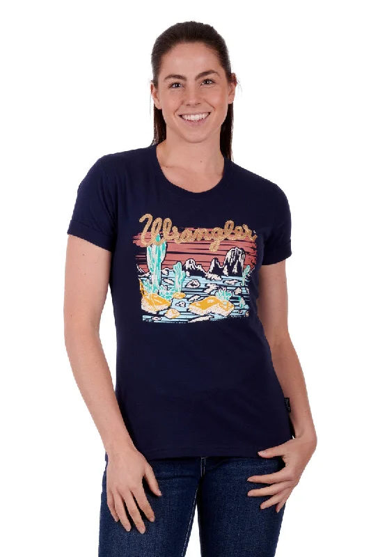 X3S2598762 Wrangler Women's Quinn SS Tee