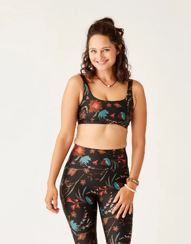 Korbyn Compression Top: Scattered Floral