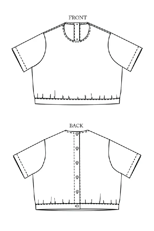 PDF Pattern - Celeste Top | Merchant & Mills