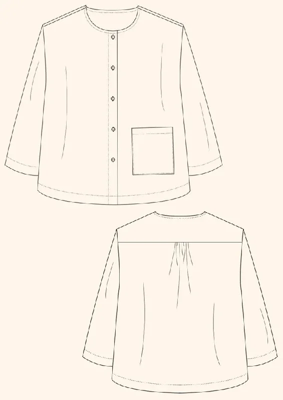 PDF Pattern - Frida Shirt | The Modern Sewing Co.