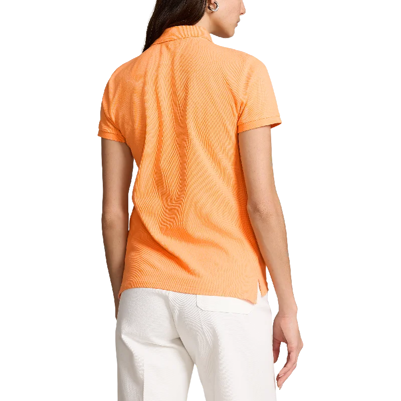 Polo Performance Ralph Lauren Women's Cotton Tailored Fit Polo Shirt - Classic Peach