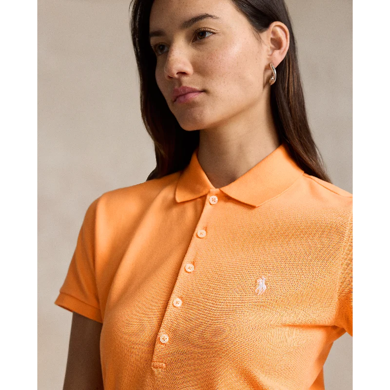 Polo Performance Ralph Lauren Women's Cotton Tailored Fit Polo Shirt - Classic Peach