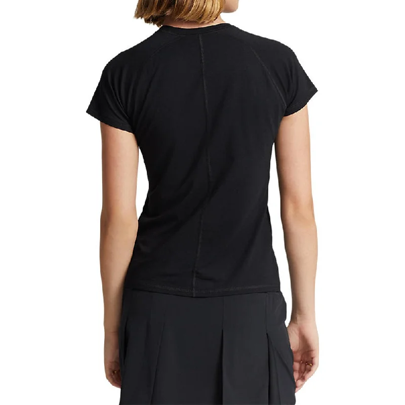 RLX Ralph Lauren Women's Stretch Crew Tee - Polo Black