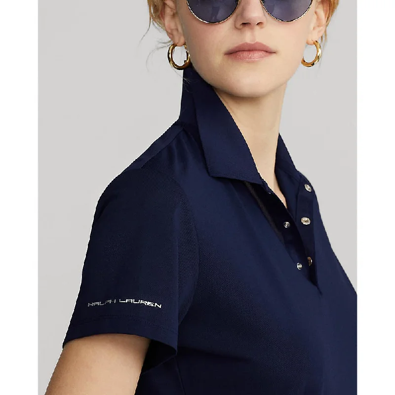 RLX Ralph Lauren Women's Tour Performance Golf Shirt - French Navy