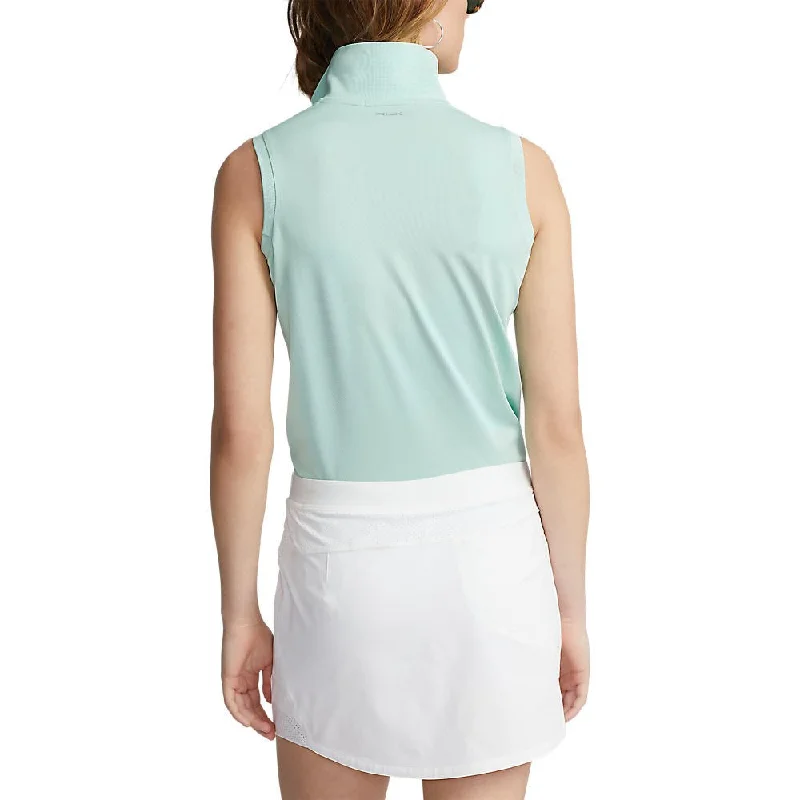 RLX Ralph Lauren Women's Tour Performance Sleeveless Golf Shirt - April Green