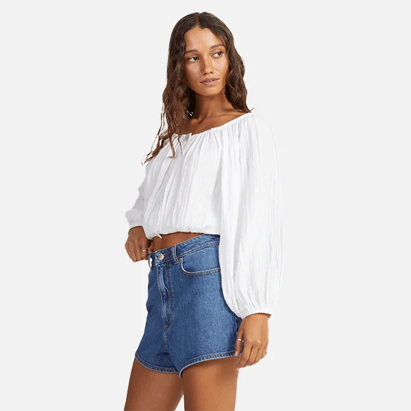 Roxy Summer Sessions Top - Bright White