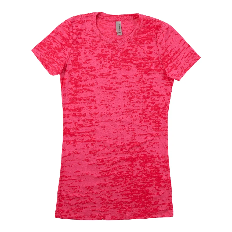 Women's Crew Neck Burnout Tee