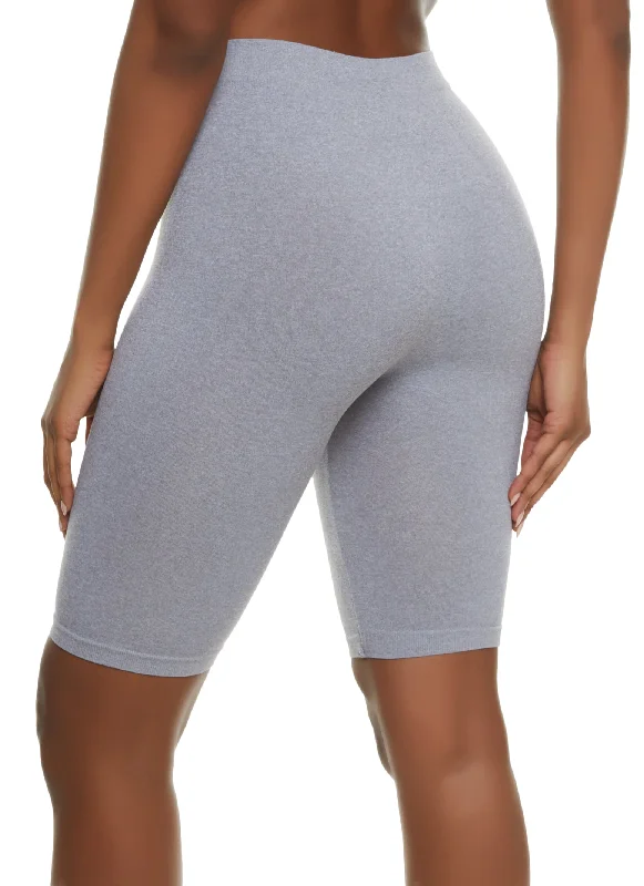 Seamless Bermuda Biker Shorts