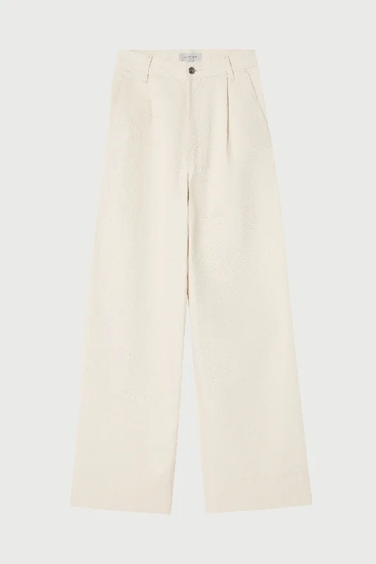 LM Denim Pleat Pant